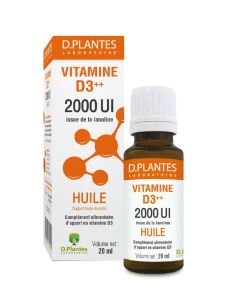 Vitamin D3 ++ 1000 IU Oil, 20 ml